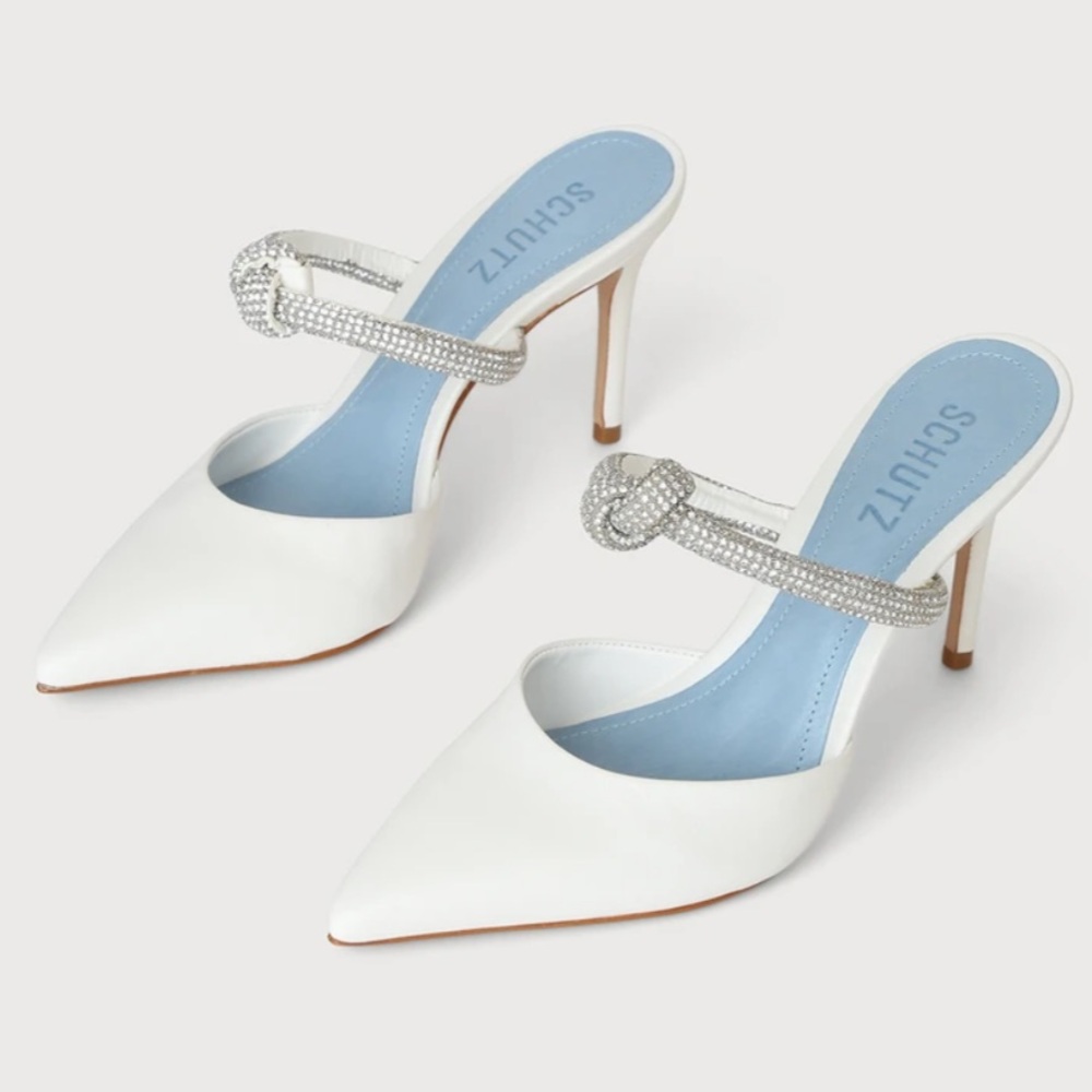 Schutz Pearl Nappa Leather pumps - size 9